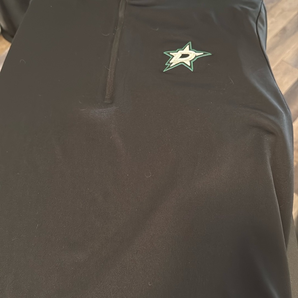 Dallas Stars Zip Up Sweater by Antigua
